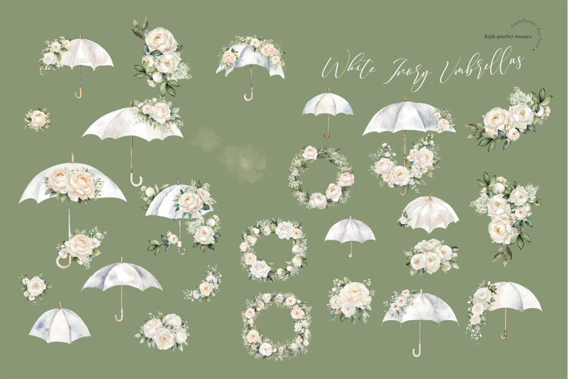 ivory-white-flowers-umbrella-clipart-white-umbrella-clipart