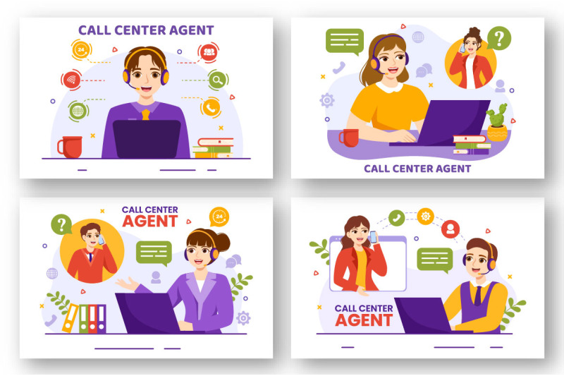 12-call-center-agent-illustration