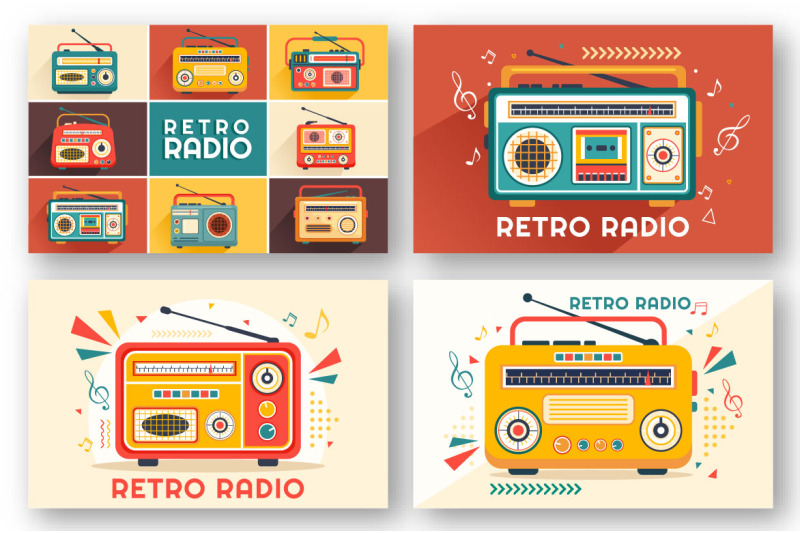 12-retro-radio-illustration