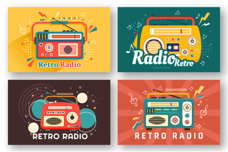 12-retro-radio-illustration