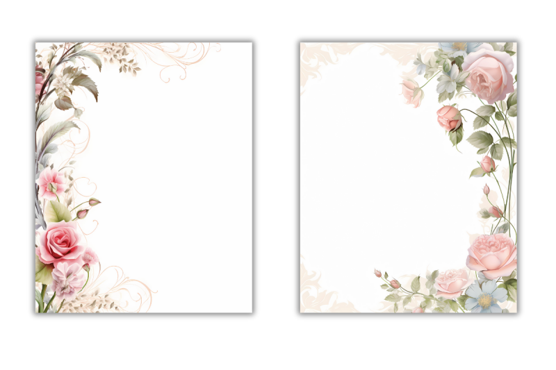 watercolor-floral-frames-collection