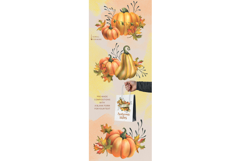 pumpkin-harvest-watercolor-clip-art