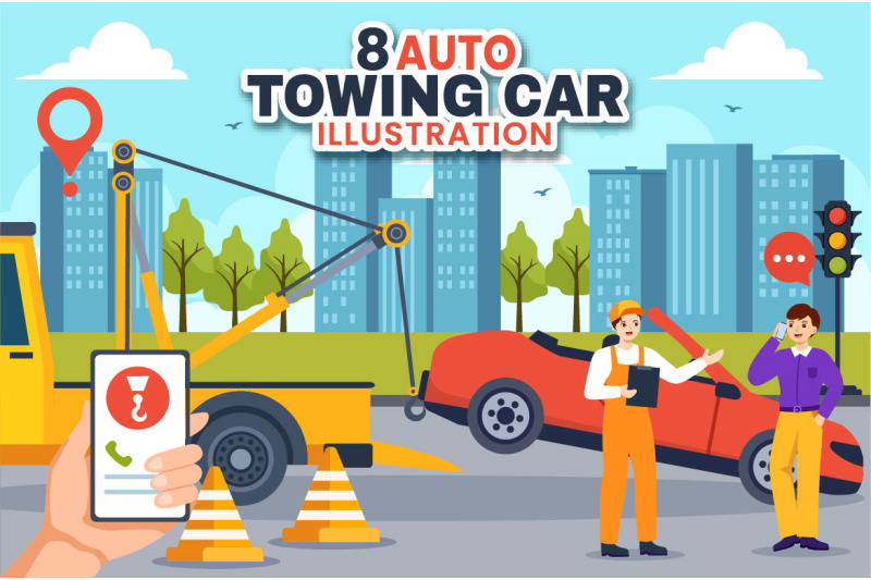 8-auto-towing-car-illustration