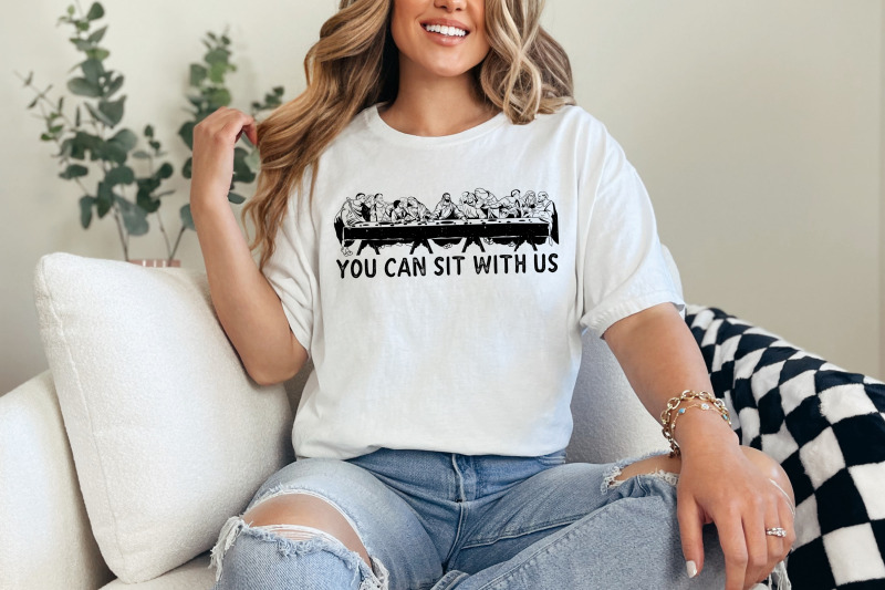you-can-sit-with-us-design-for-t-shirts-jesus-amp-bible-verse