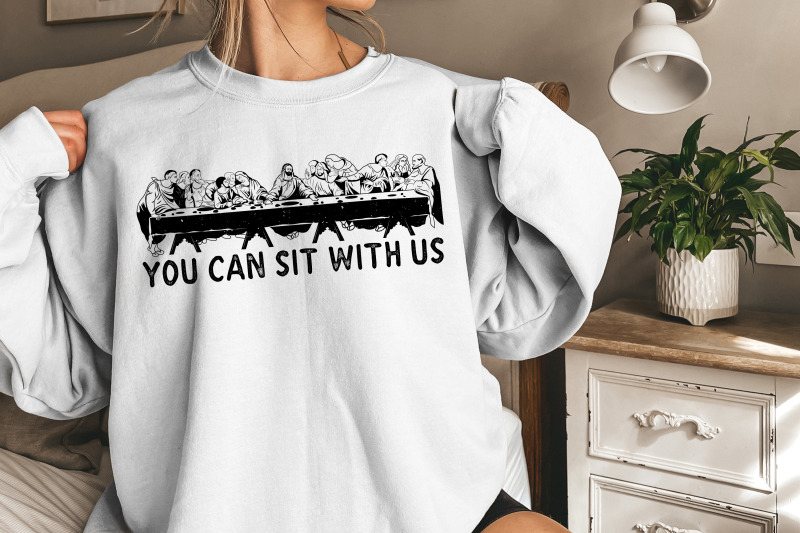 you-can-sit-with-us-design-for-t-shirts-jesus-amp-bible-verse