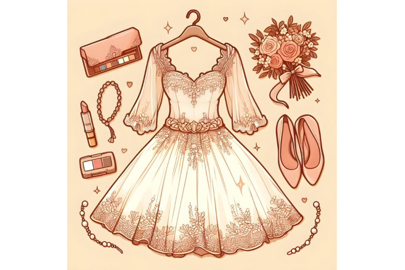 retro-wedding-dress