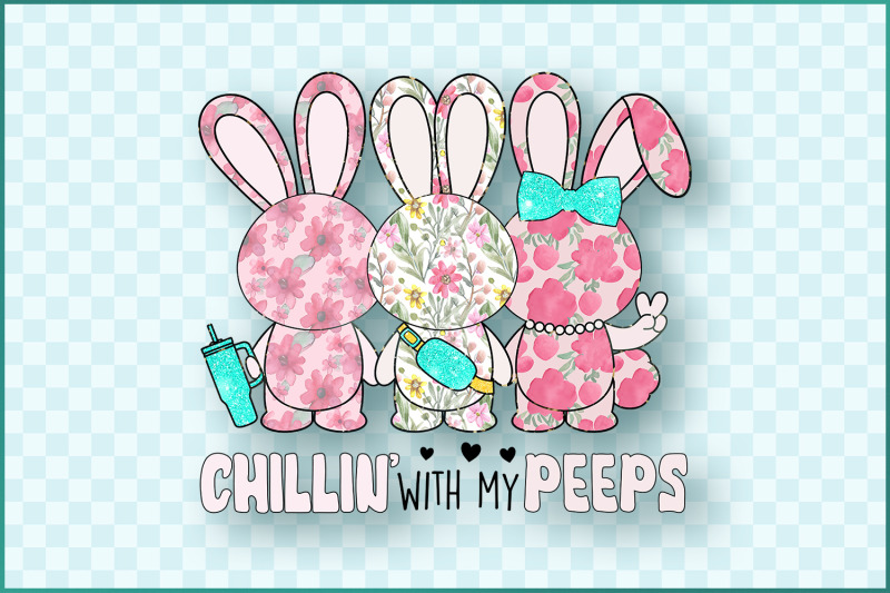 chillin-with-my-peeps-easter-bunny-png-sublimation-design