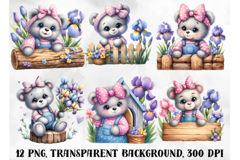 spring-clipart-spring-teddy-bears