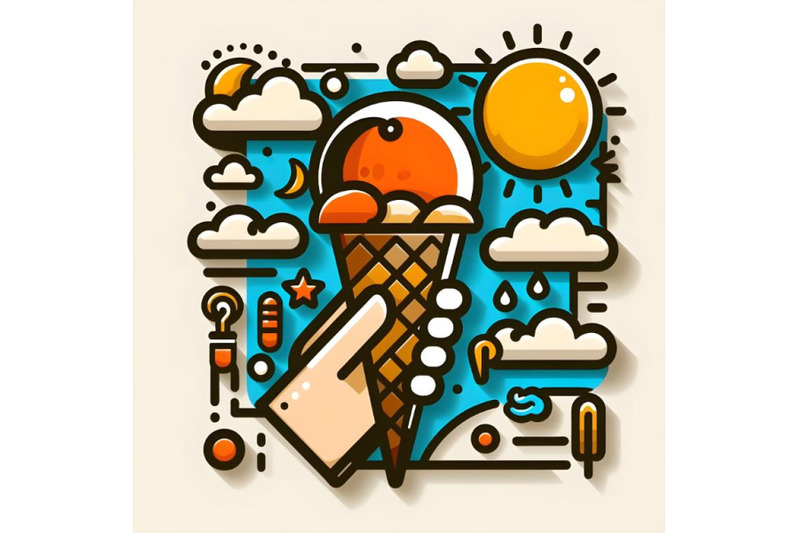 ice-cream-design-by-weather-icon