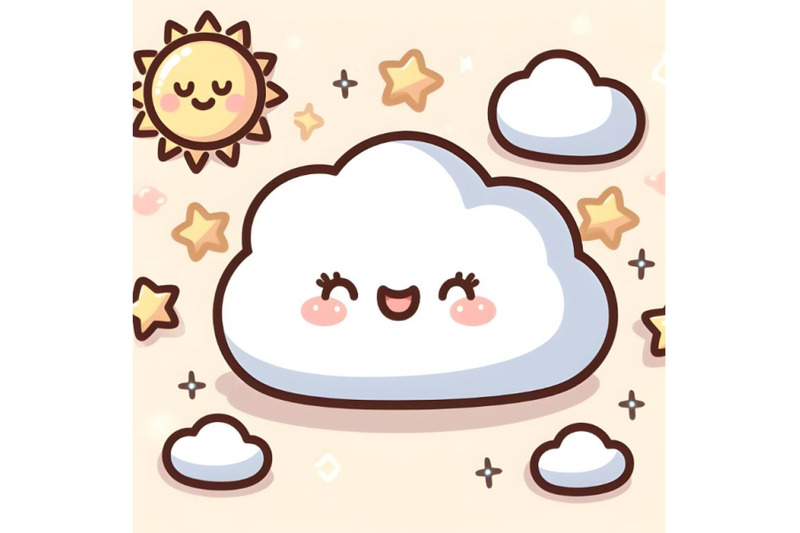 illustration-of-cute-cloud