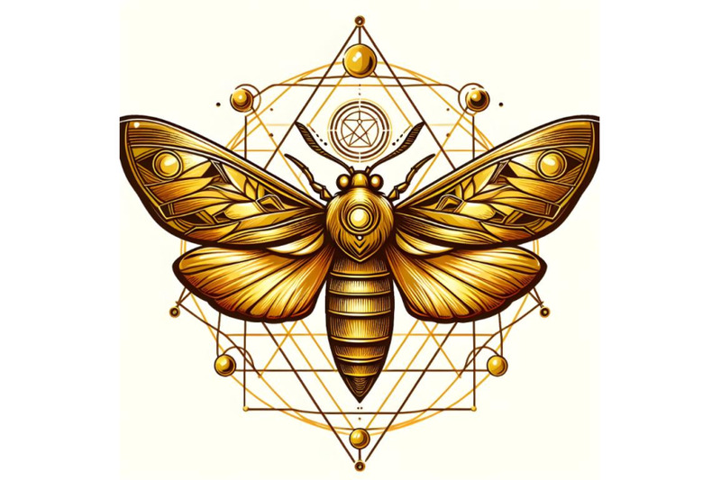 golden-moth-over-sacred-geometry-sign