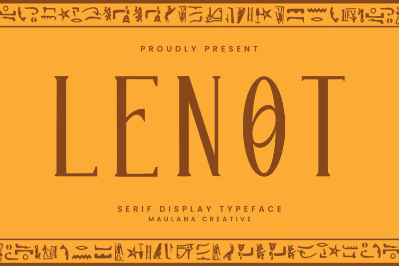 lenot-serif-display-font