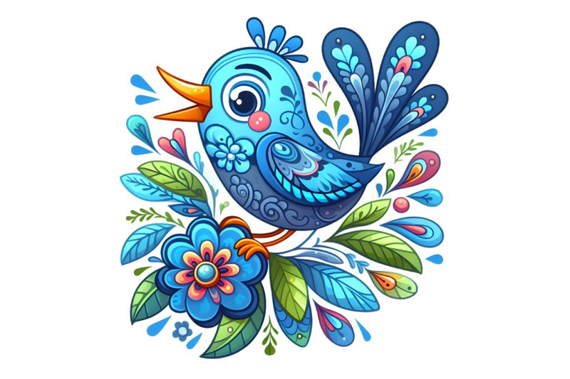 blue-cartoon-bird