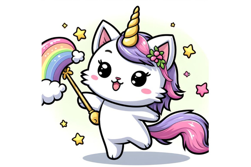 white-kitten-with-the-horn-of-a-unicorn