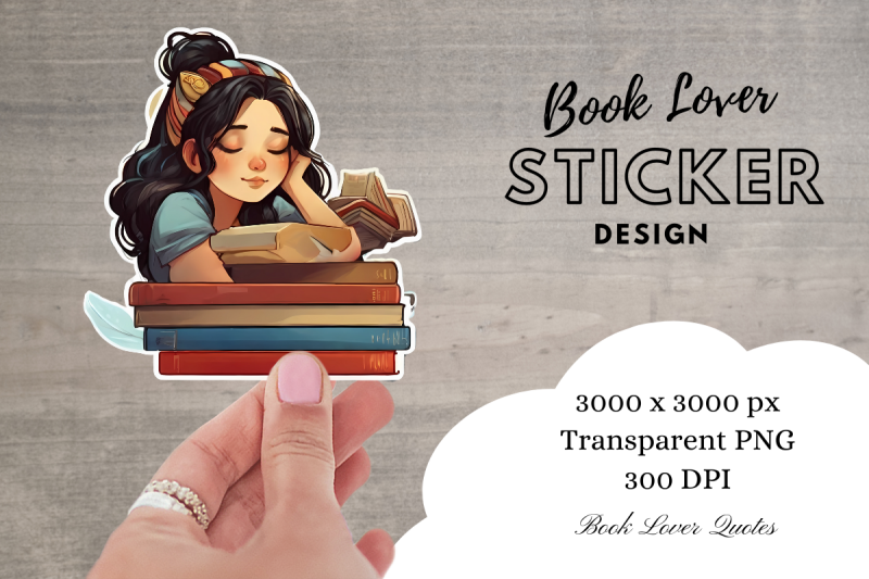 book-lover-sticker-sublimation-png