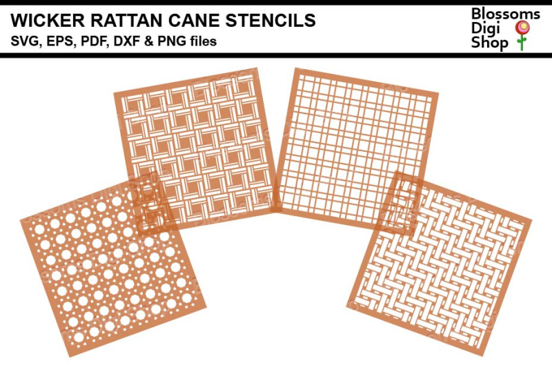 wicker-rattan-cane-stencils-svg-eps-pdf-dxf-amp-png-files
