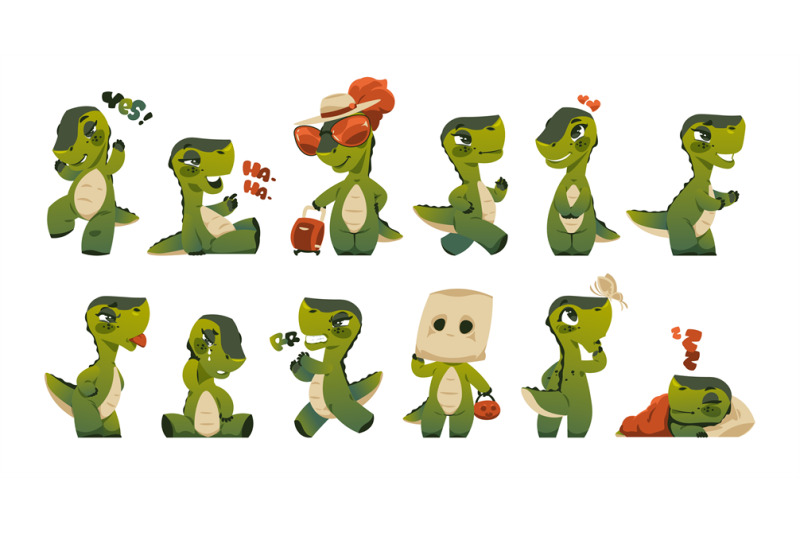 cute-dragon-mascot-funny-prehistoric-cartoon-reptile-characters-with