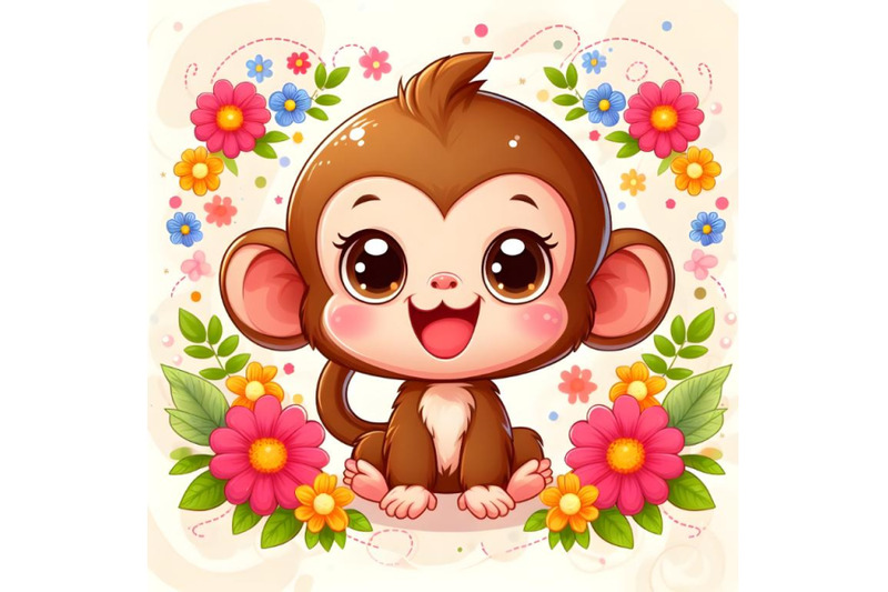 cartoon-monkey