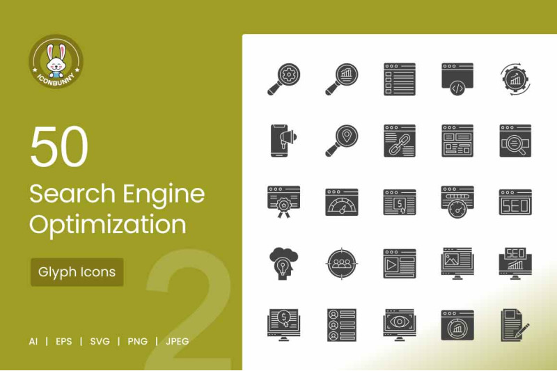 50-search-engine-optimization-glyph-icons