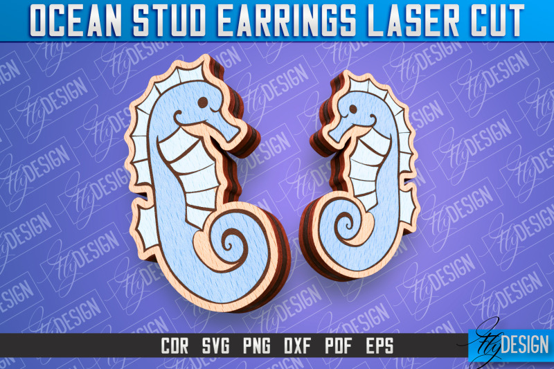 ocean-stud-earrings-laser-cut-accessories-laser-cut-design-cnc-fil