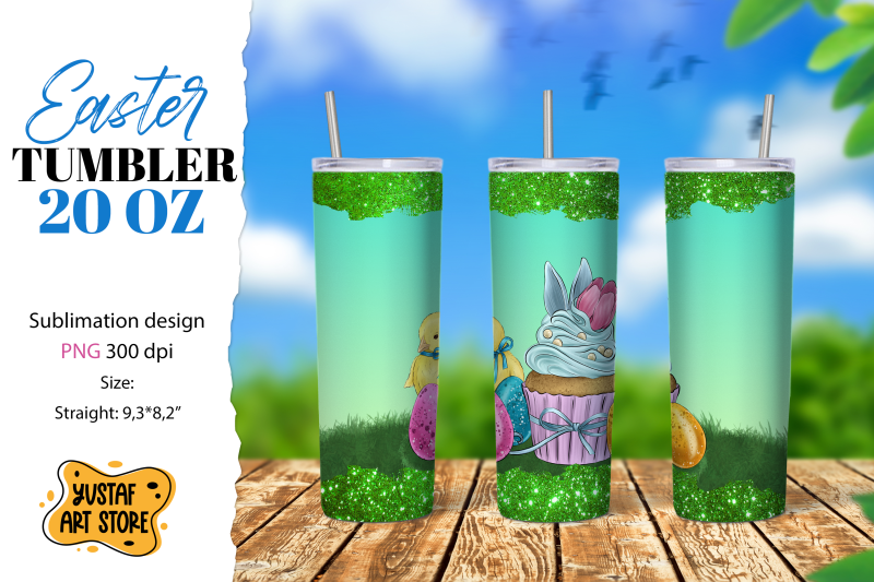 easter-tumbler-sublimation-cute-easter-chiks-tumbler-wrap