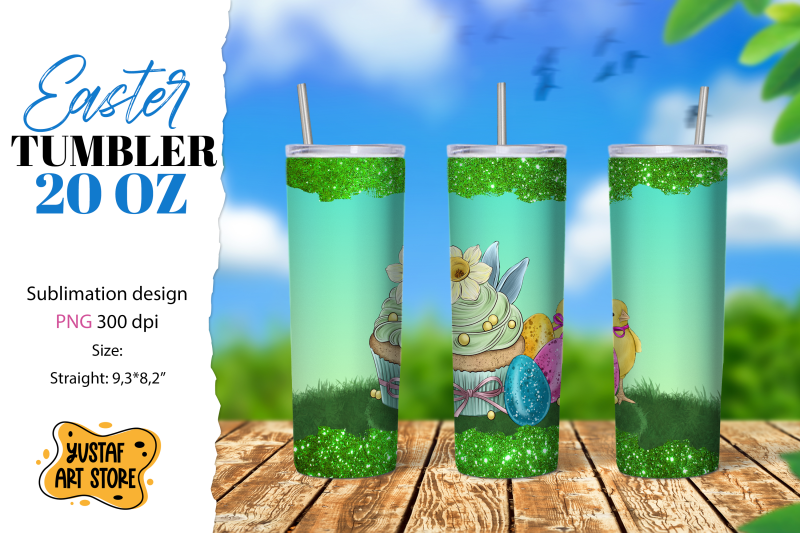 easter-tumbler-sublimation-cute-easter-chicks-tumbler-wrap