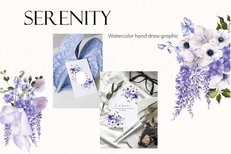 serenity-purple-watercolor-flowers