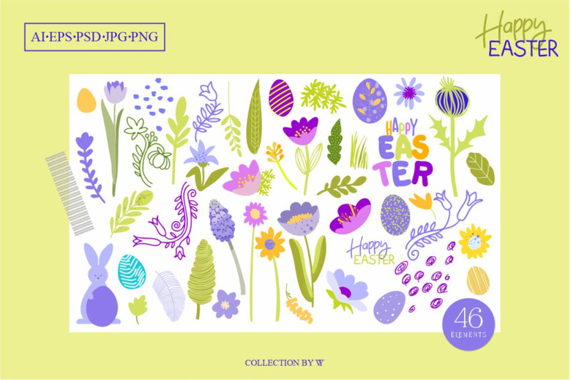 happy-easter-editable-poster-set