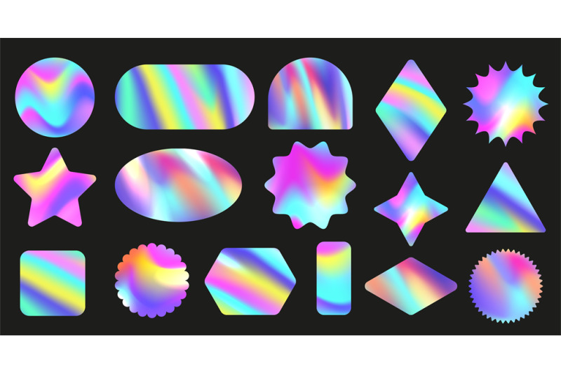 iridescent-holo-sticker-shapes-holographic-geometric-forms-colorful
