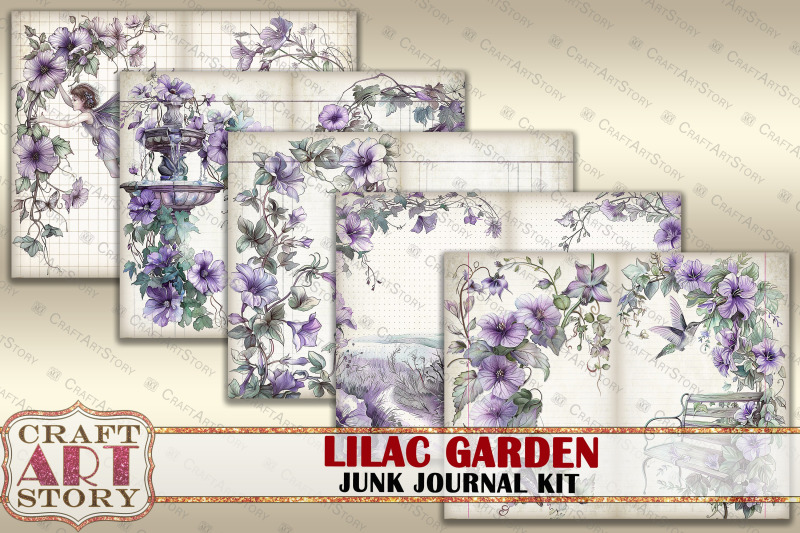 vintage-lilac-garden-junk-journal-kit-spring-ephemera