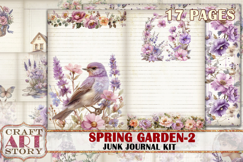 spring-garden-junk-journal-kit-2-floral-scrapbook-ephemera