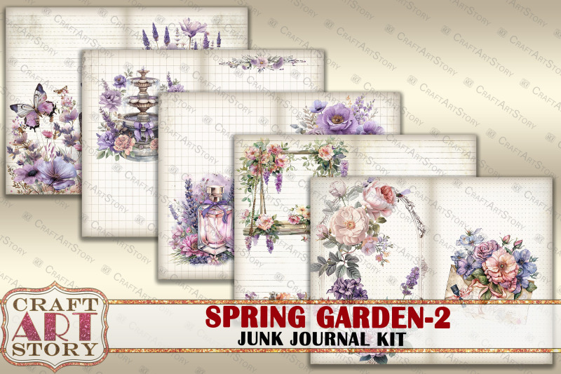 spring-garden-junk-journal-kit-2-floral-scrapbook-ephemera