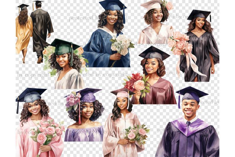 graduation-black-girl-clipart-graduate-clipart-png