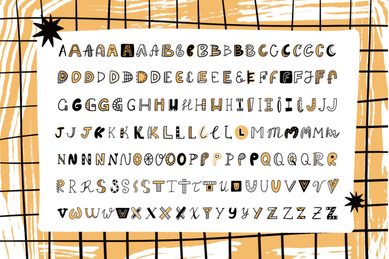 cheerful-handwritten-alphabet