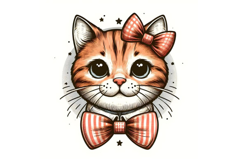 cute-kitty-portrait-with-pin-up-bow-tie-on-head