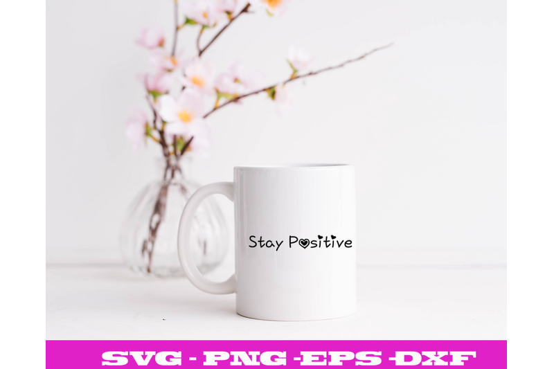 stay-positive-love-font-svg
