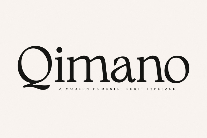 qimano-modern-humanist-serif