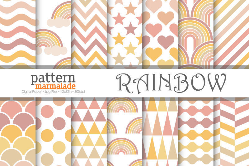 rainbow-boho-autumn-digital-paper-rainbow-pattern-bx003c