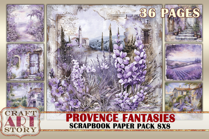 provence-journal-scrapbook-paper-pack-8x8-papers