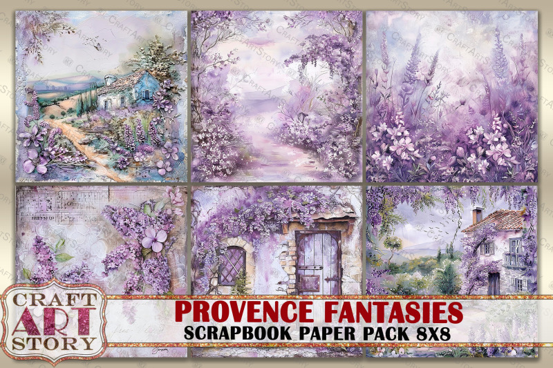 provence-journal-scrapbook-paper-pack-8x8-papers