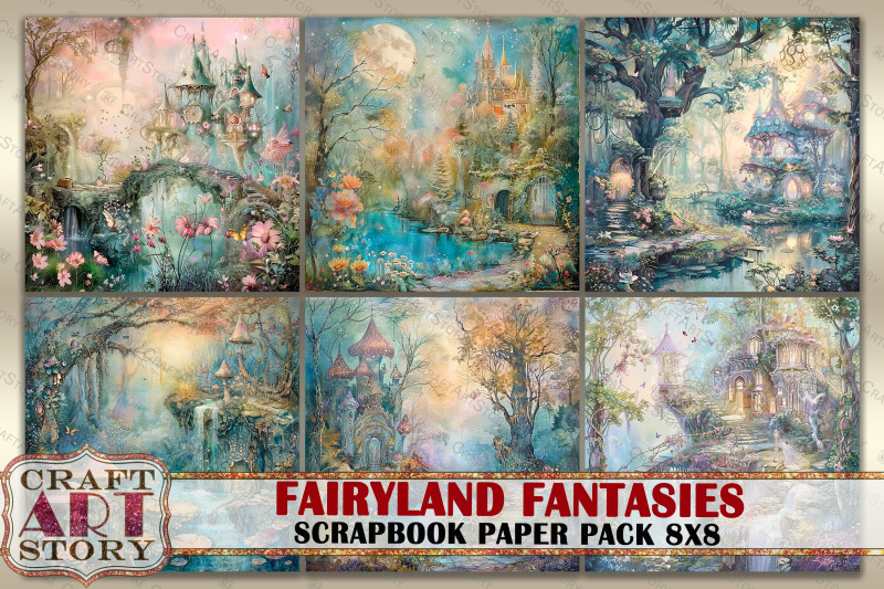 fairyland-journal-scrapbook-paper-pack-8x8-fantasy-papers