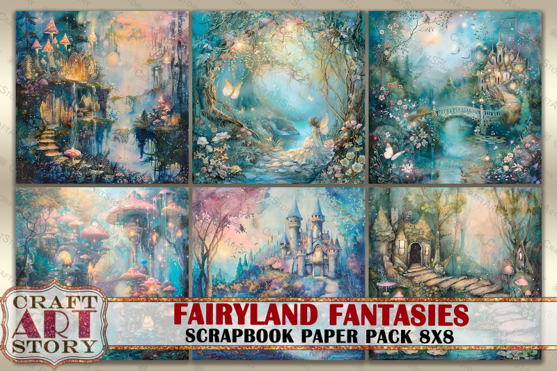 fairyland-journal-scrapbook-paper-pack-8x8-fantasy-papers