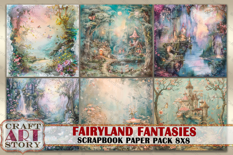 fairyland-journal-scrapbook-paper-pack-8x8-fantasy-papers