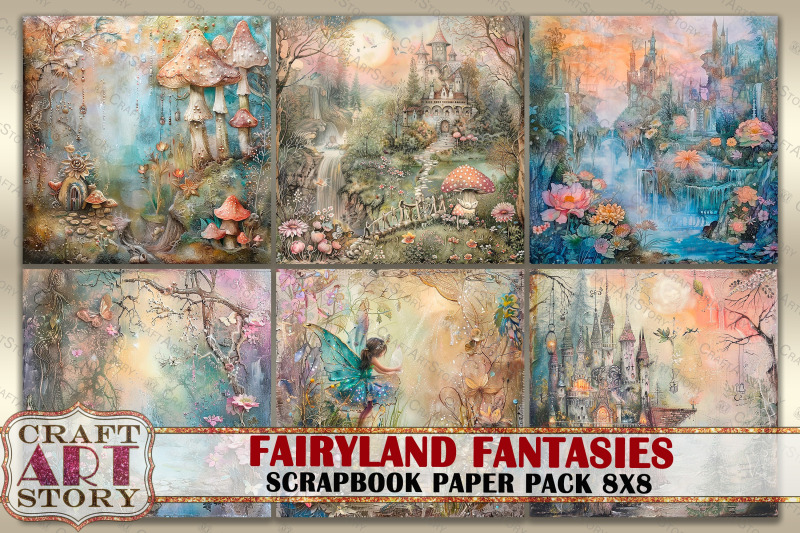 fairyland-journal-scrapbook-paper-pack-8x8-fantasy-papers