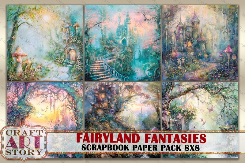 fairyland-journal-scrapbook-paper-pack-8x8-fantasy-papers