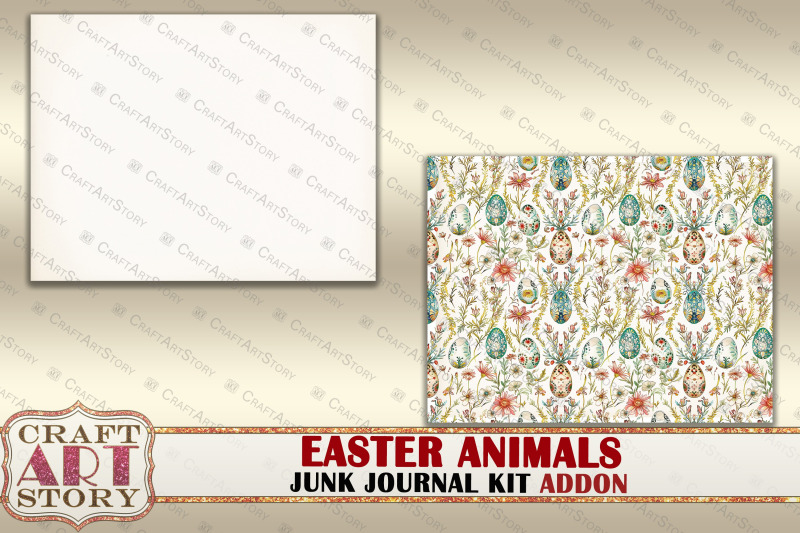 vintage-easter-animals-junk-journal-pages-addon