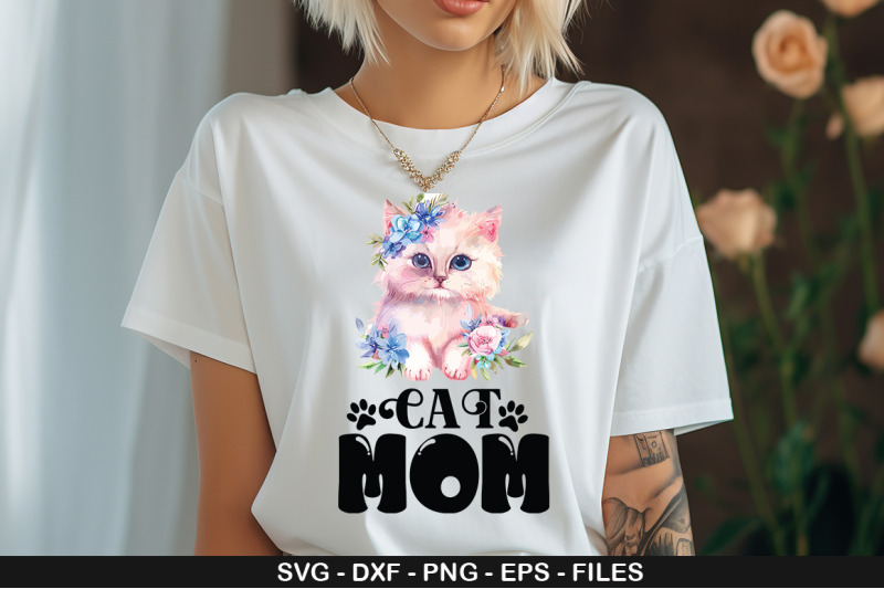 cat-mom-svg-design