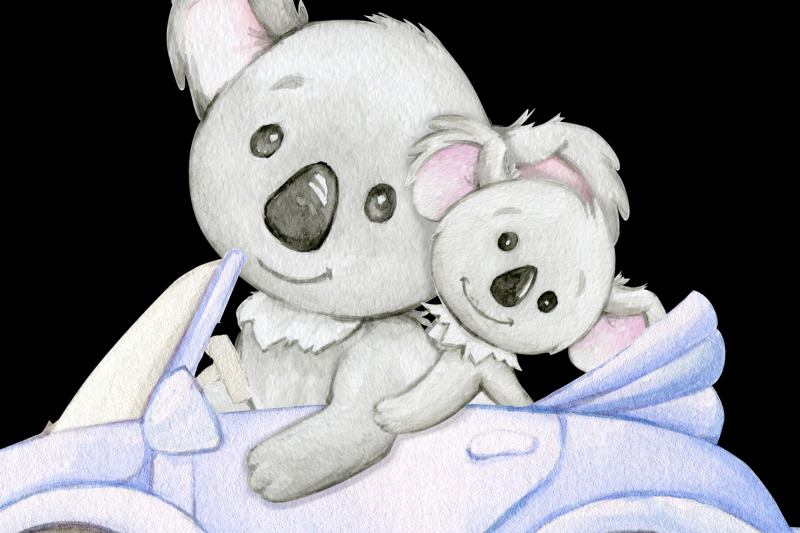 watercolor-koala-clip-art-baby-koala-auto-balloon-little-animals-cli