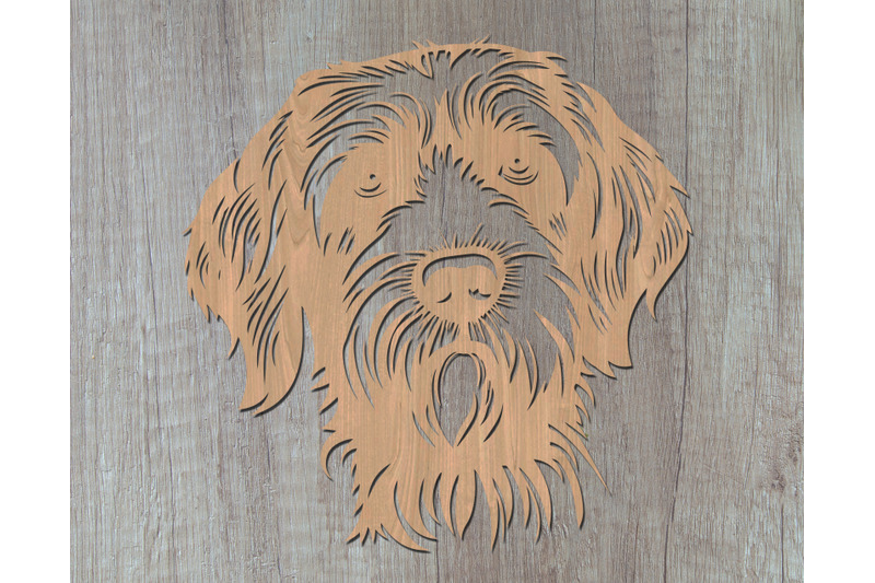 wirehaired-pointing-griffon-laser-svg-cut-file-dxf