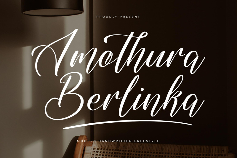 amothura-berlinka-modern-handwritten-freestyle